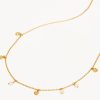 Jewellery BY CHARLOTTE | Endless Grace Pearl Choker - Gold