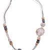 Jewellery ISRAELI | Necklace Mutli Chain With Handmade Beads Gold Filled Silver