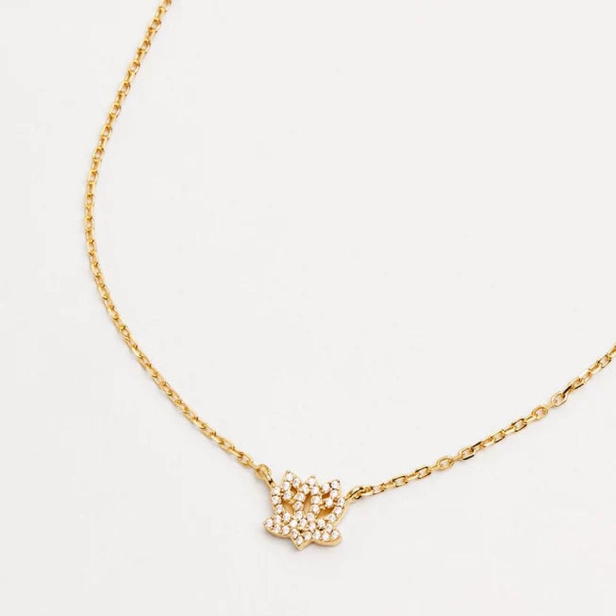 Jewellery BY CHARLOTTE | Necklace New Beginnings - Gold