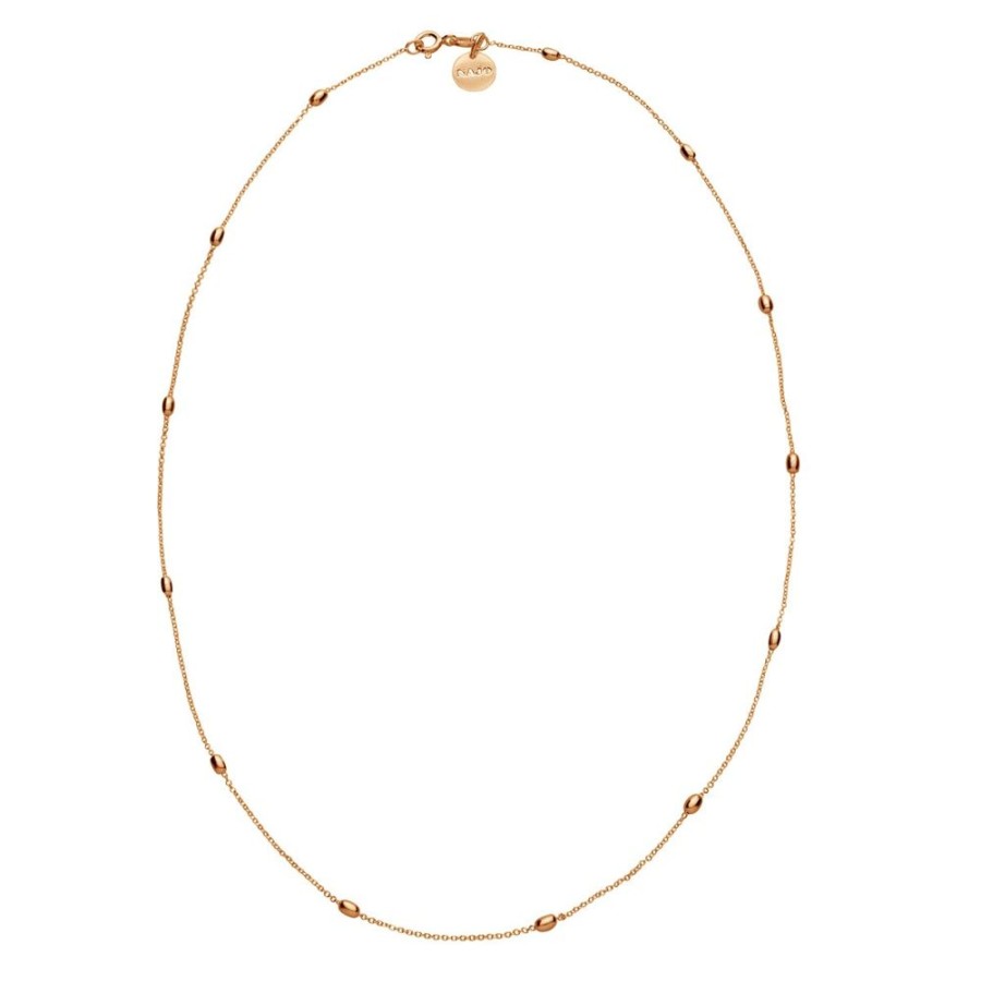 Jewellery NAJO | Like A Breeze Necklace Rose Gold 45Cm