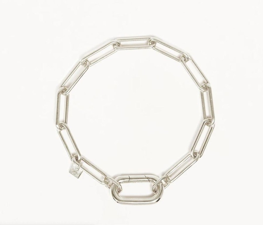 Jewellery BY CHARLOTTE | With Love Annex Link Bracelet - Sterling Silver