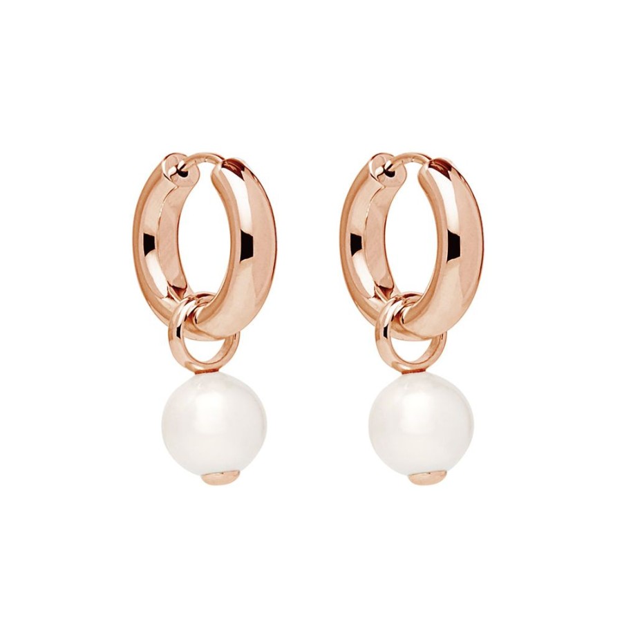 Jewellery NAJO | Ms Perla Rose Gold Earring