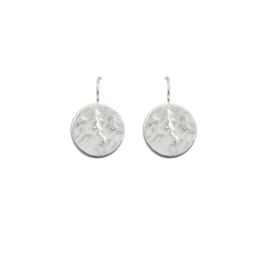 Jewellery ICHU JEWELLERY | Ichu Hammered Drop Earring