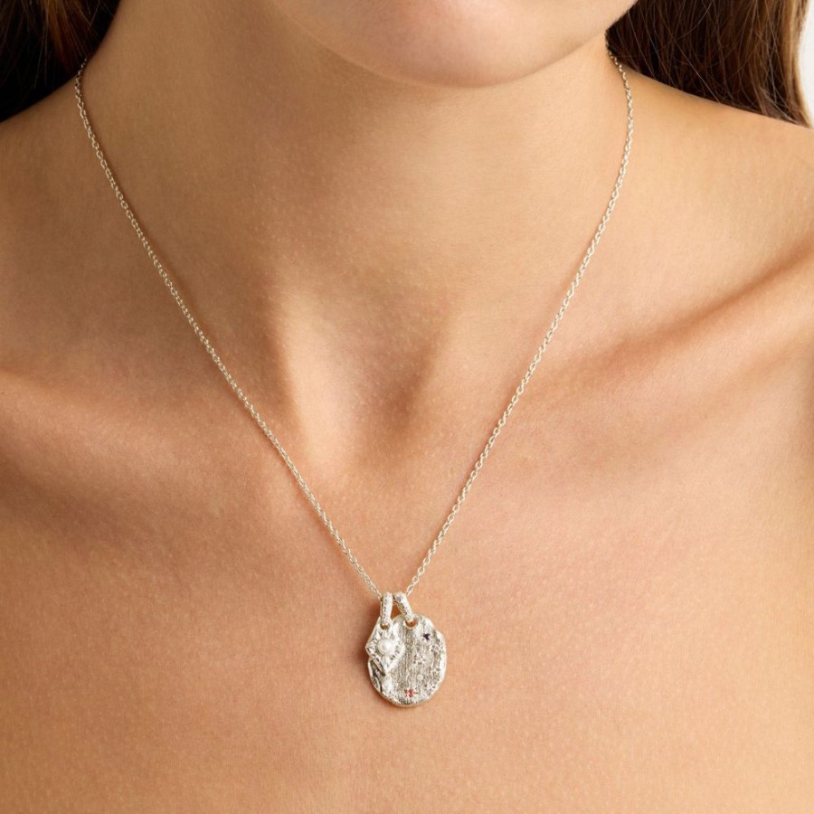 Jewellery BY CHARLOTTE | Desert Sky Necklace Silver