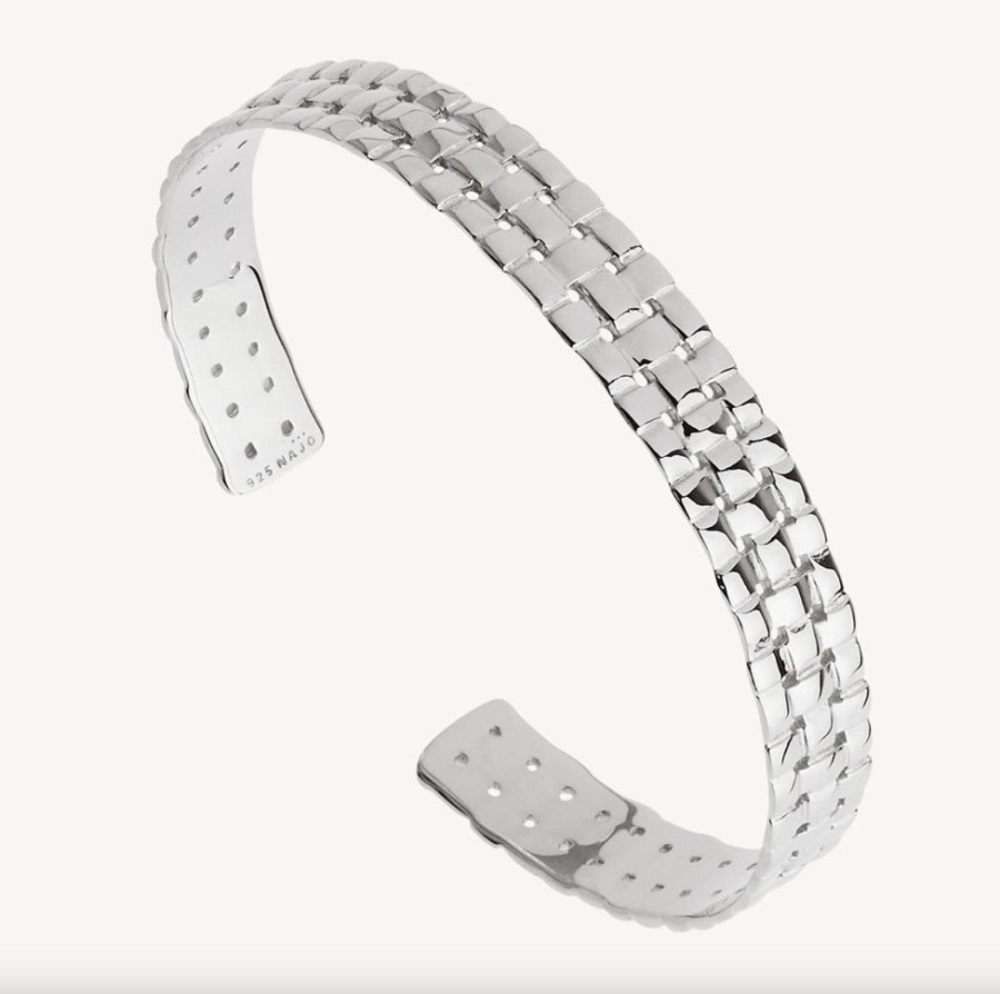 Jewellery NAJO | Weave Cuff Siver