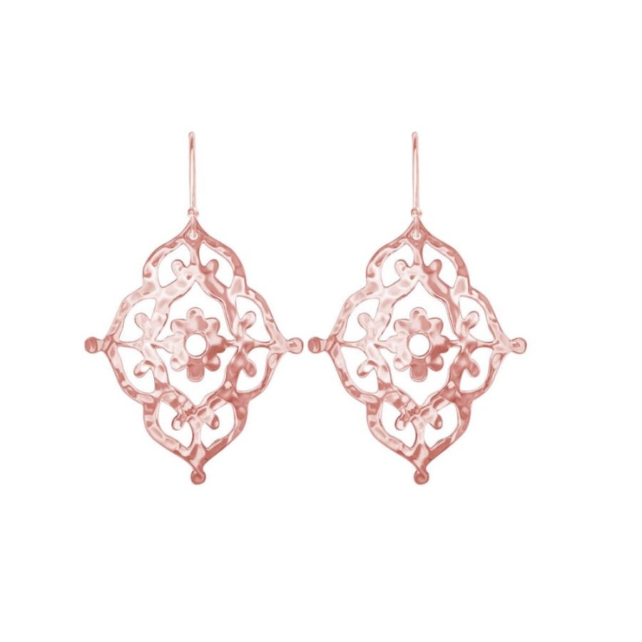 Jewellery MURKANI | Gypsy Earrings In Rose Gold