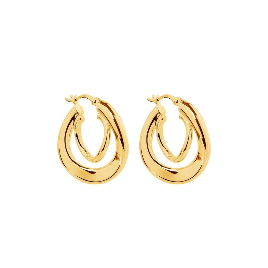 Jewellery NAJO | Najo Baby Strudel Gold Hoop