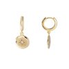 Jewellery FAIRLEY | Starburst Hoops - Gold