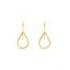 Jewellery ICHU JEWELLERY | Fine Open Tear Drop Earrings, Gold