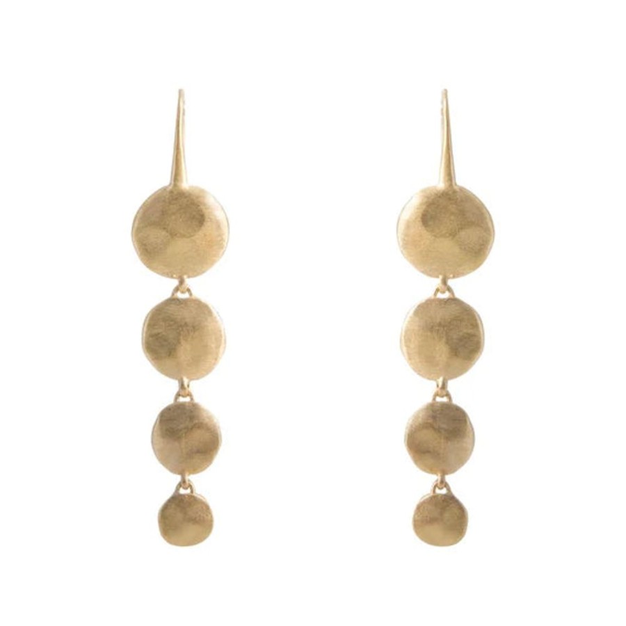 Jewellery FAIRLEY | Waterfall Earrings Gold