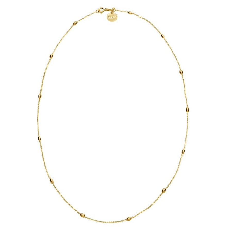 Jewellery NAJO | Like A Breeze Necklace Gold 45Cm