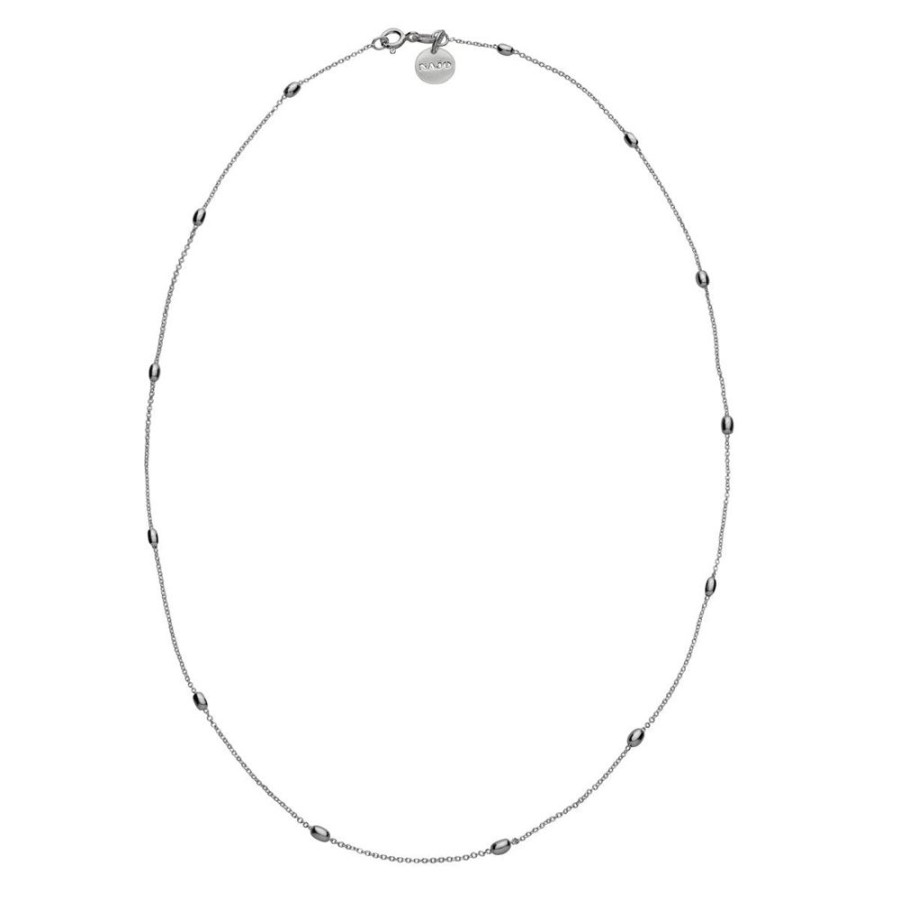 Jewellery NAJO | Like A Breeze Necklace Silver 45Cm