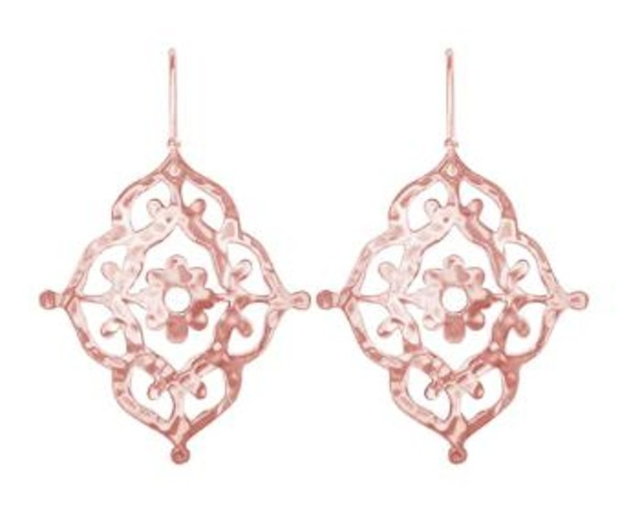 Jewellery MURKANI | Gypsy Earrings - Rose Gold