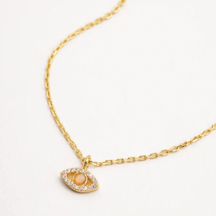 Jewellery BY CHARLOTTE | Eye Of Intuition Necklace Gold