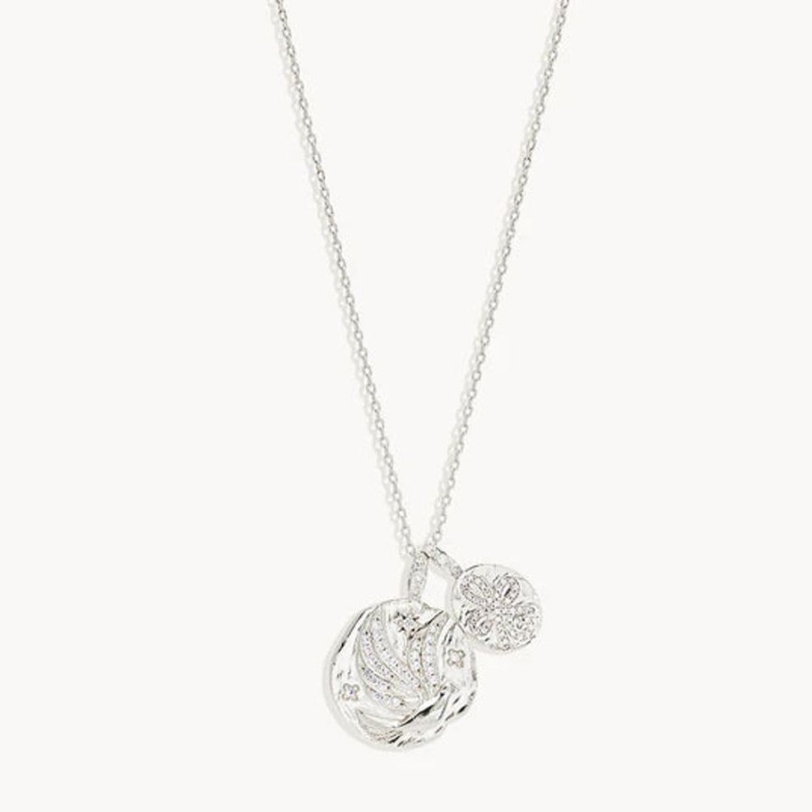 Jewellery BY CHARLOTTE | I Am Love And Light Necklace - Sterling Silver