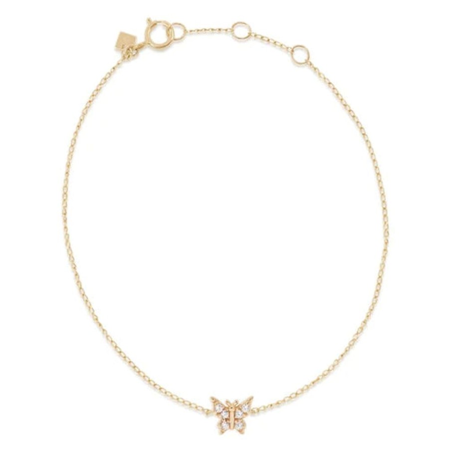 Jewellery BY CHARLOTTE | 14K Gold Fly With Me Bracelet