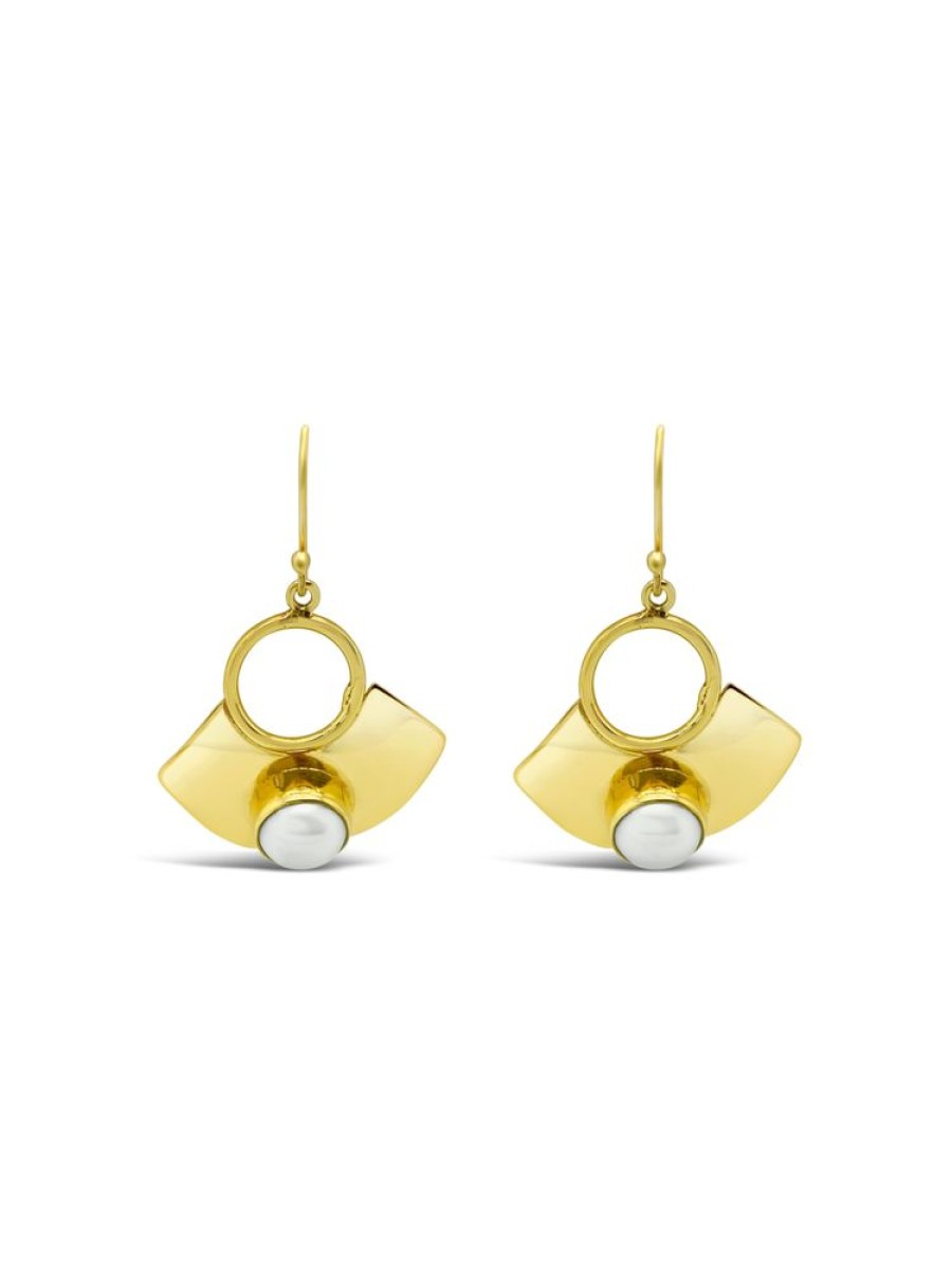 Jewellery ICHU JEWELLERY | Golden Pearl Earrings