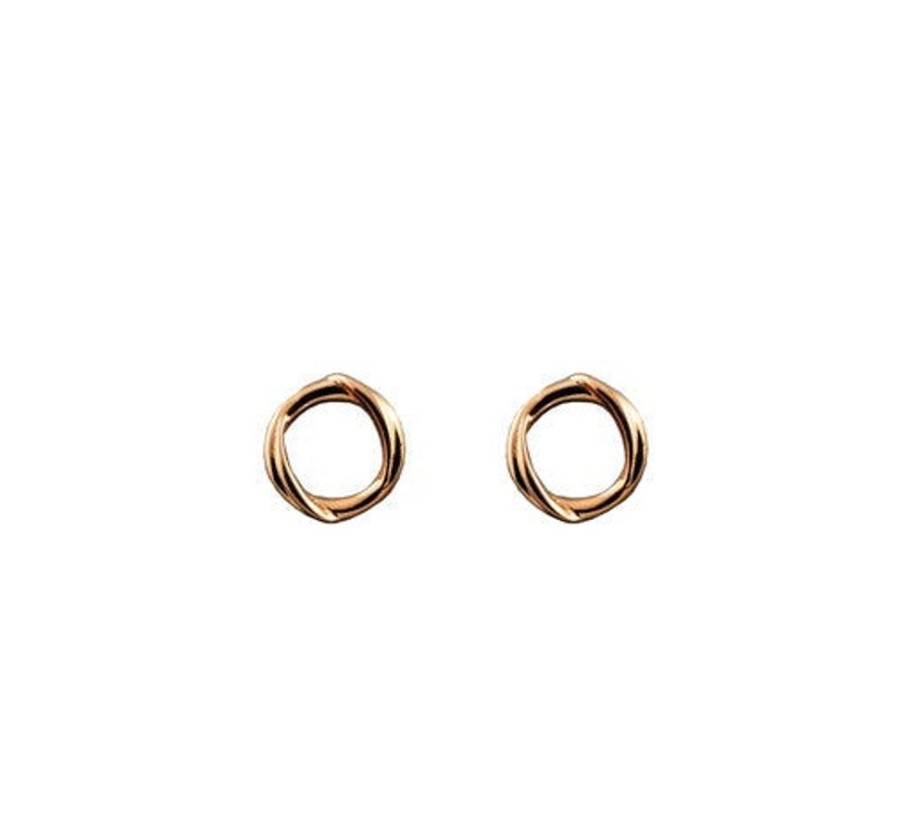 Jewellery ICHU JEWELLERY | Circle Twist Studs