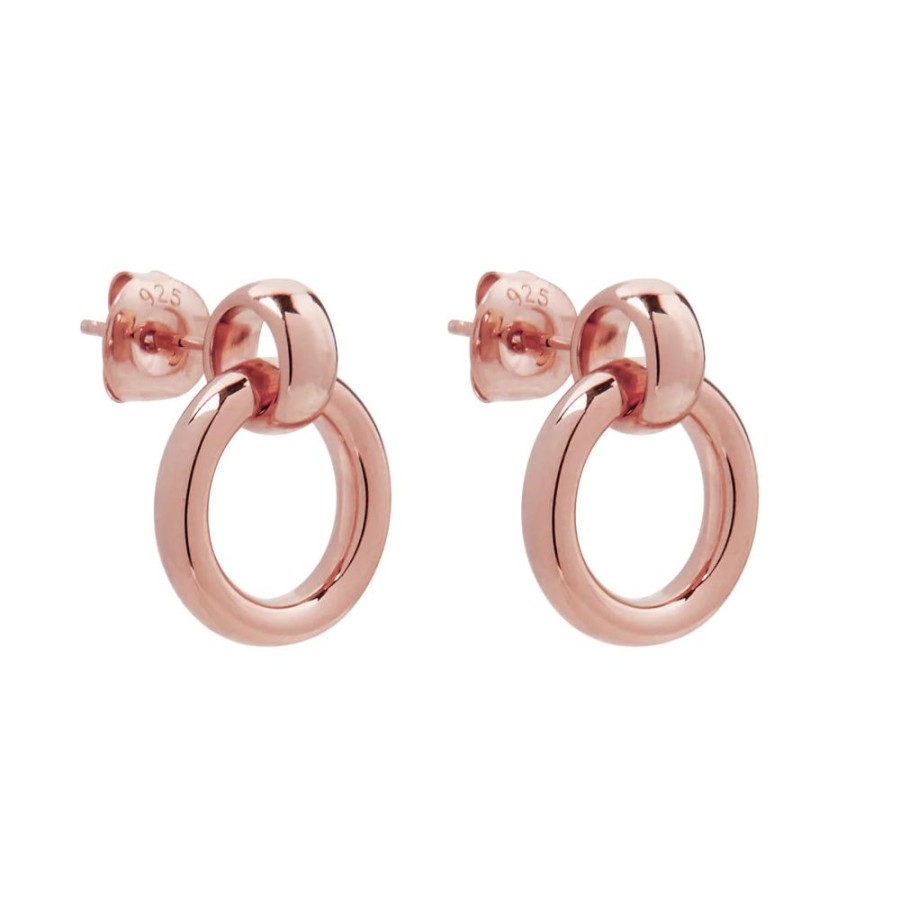 Jewellery NAJO | Roma Rose Gold Stud Earring