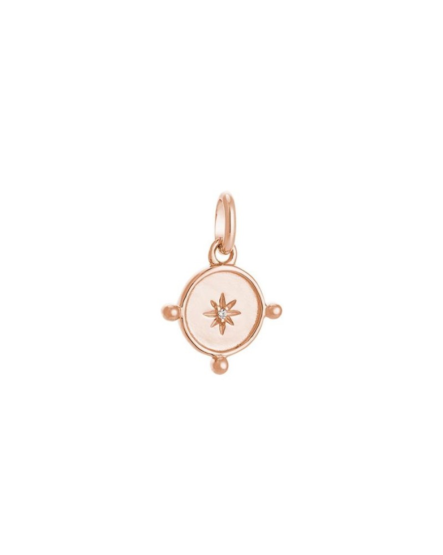 Jewellery KIRSTIN ASH | Voyager Coin (18K-Rose Gold-Vermeil)