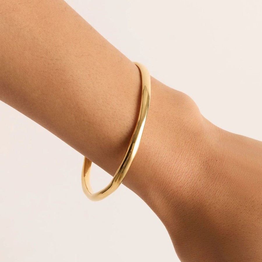 Jewellery BY CHARLOTTE | Lover Bangle Gold