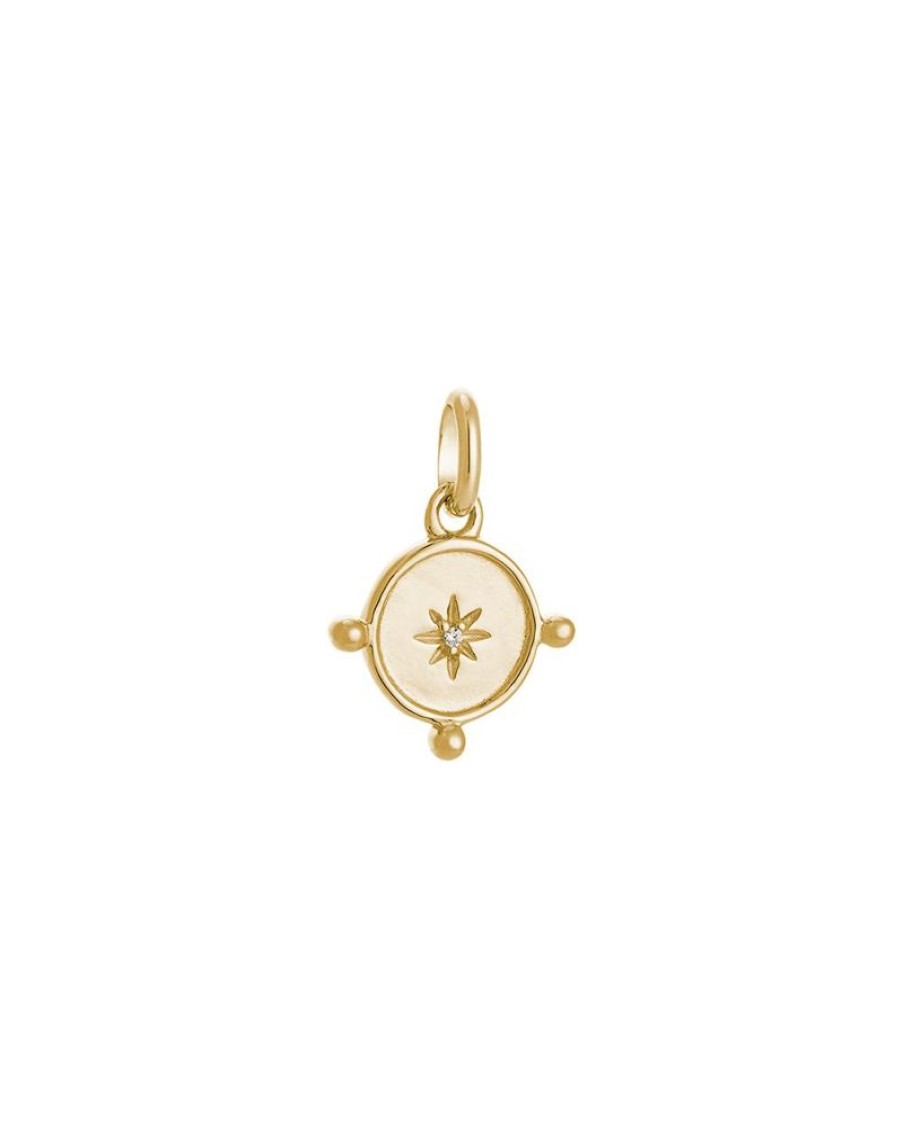 Jewellery KIRSTIN ASH | Voyager Coin (18K-Gold-Vermeil)