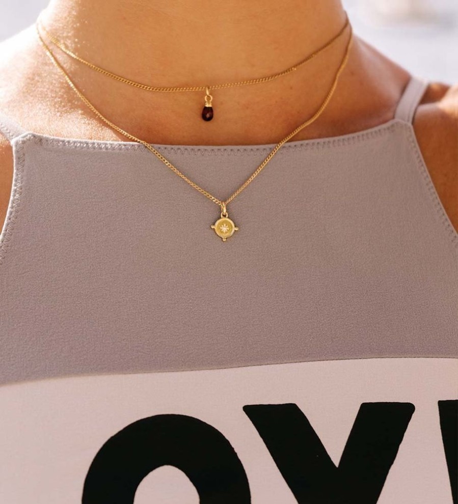 Jewellery KIRSTIN ASH | Voyager Coin (18K-Gold-Vermeil)