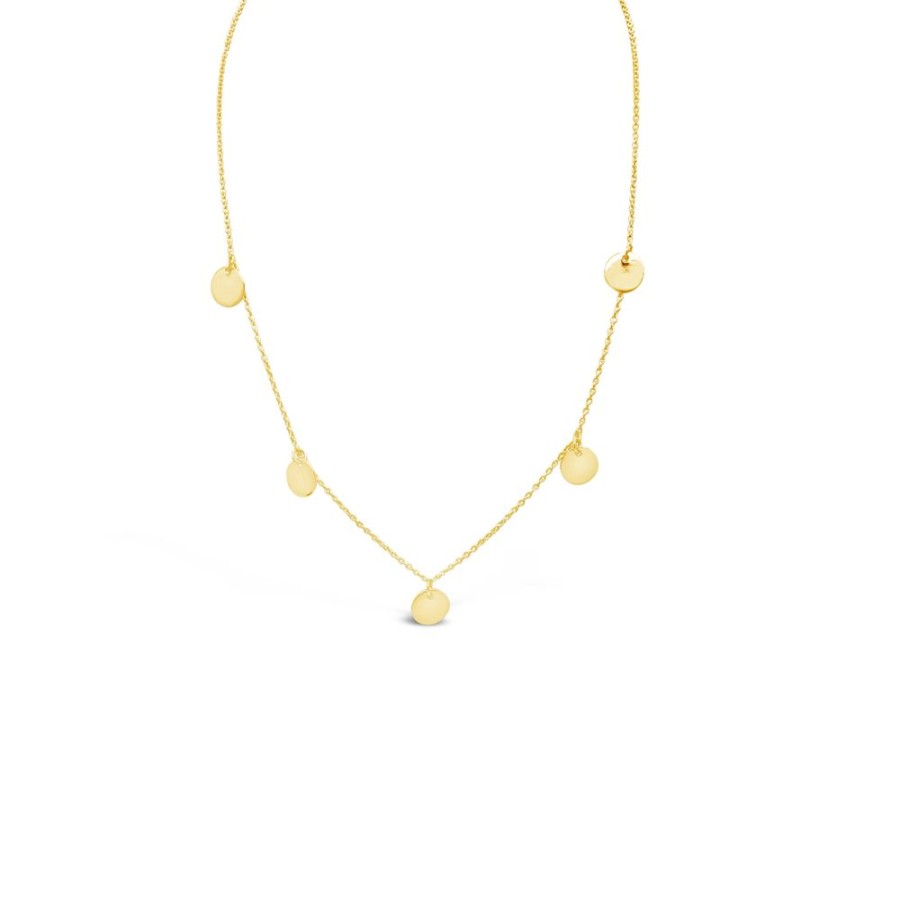 Jewellery ICHU JEWELLERY | Multi Disk Necklace, Gold