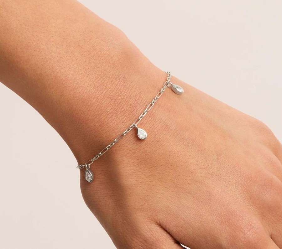 Jewellery BY CHARLOTTE | Adored Bracelet - Sterling Silver