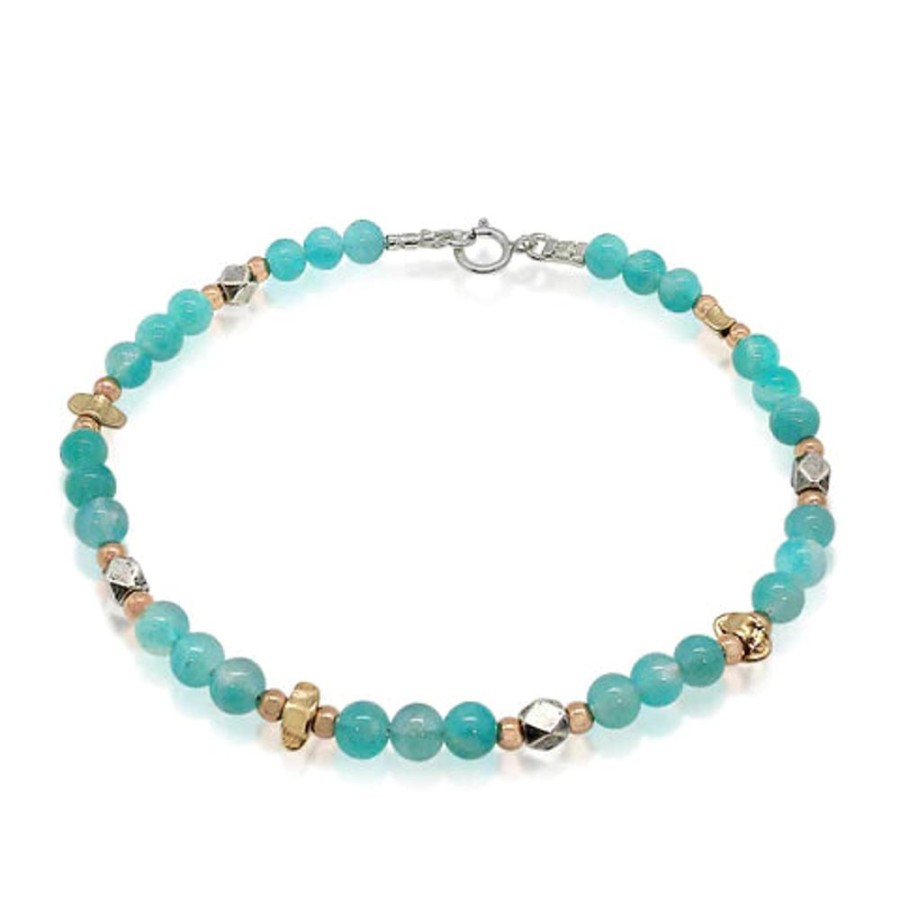 Jewellery ISRAELI | Bracelet Amazonite Gold Filled