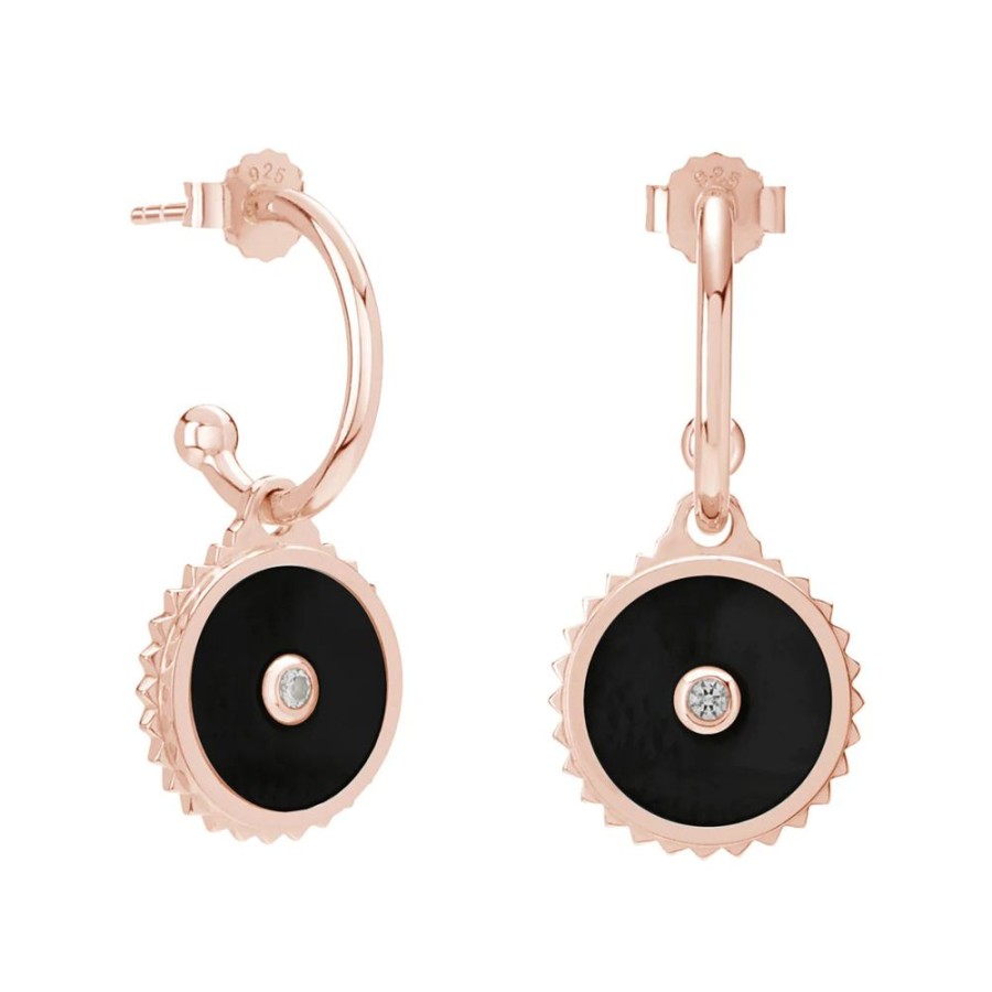 Jewellery MURKANI | Halcyon Equilibrium Earrings - Rose Gold