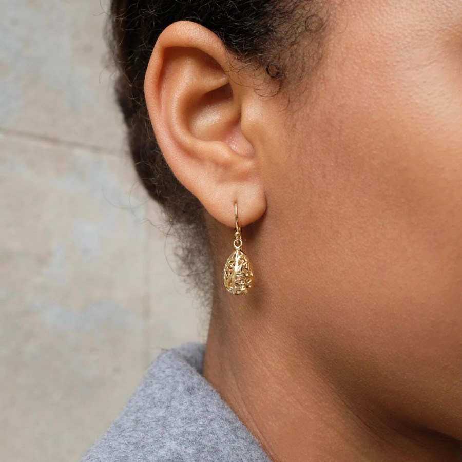 Jewellery NAJO | Boobelah Yellow Gold Earring