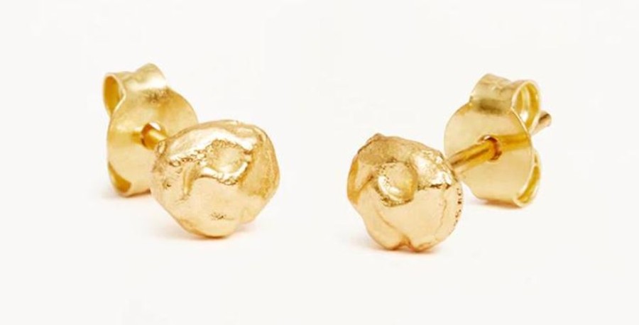 Jewellery BY CHARLOTTE | All Kinds Of Beautiful Stud Earrings - Gold