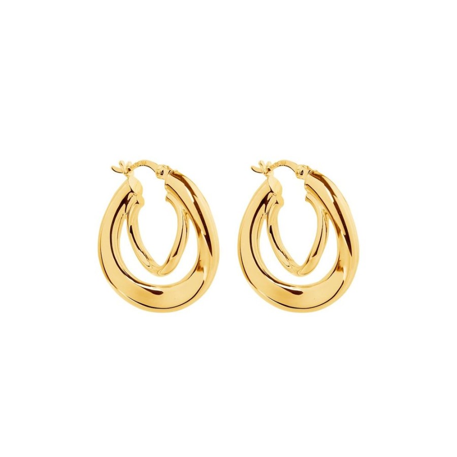 Jewellery NAJO | Najo Baby Strudel Gold Hoop