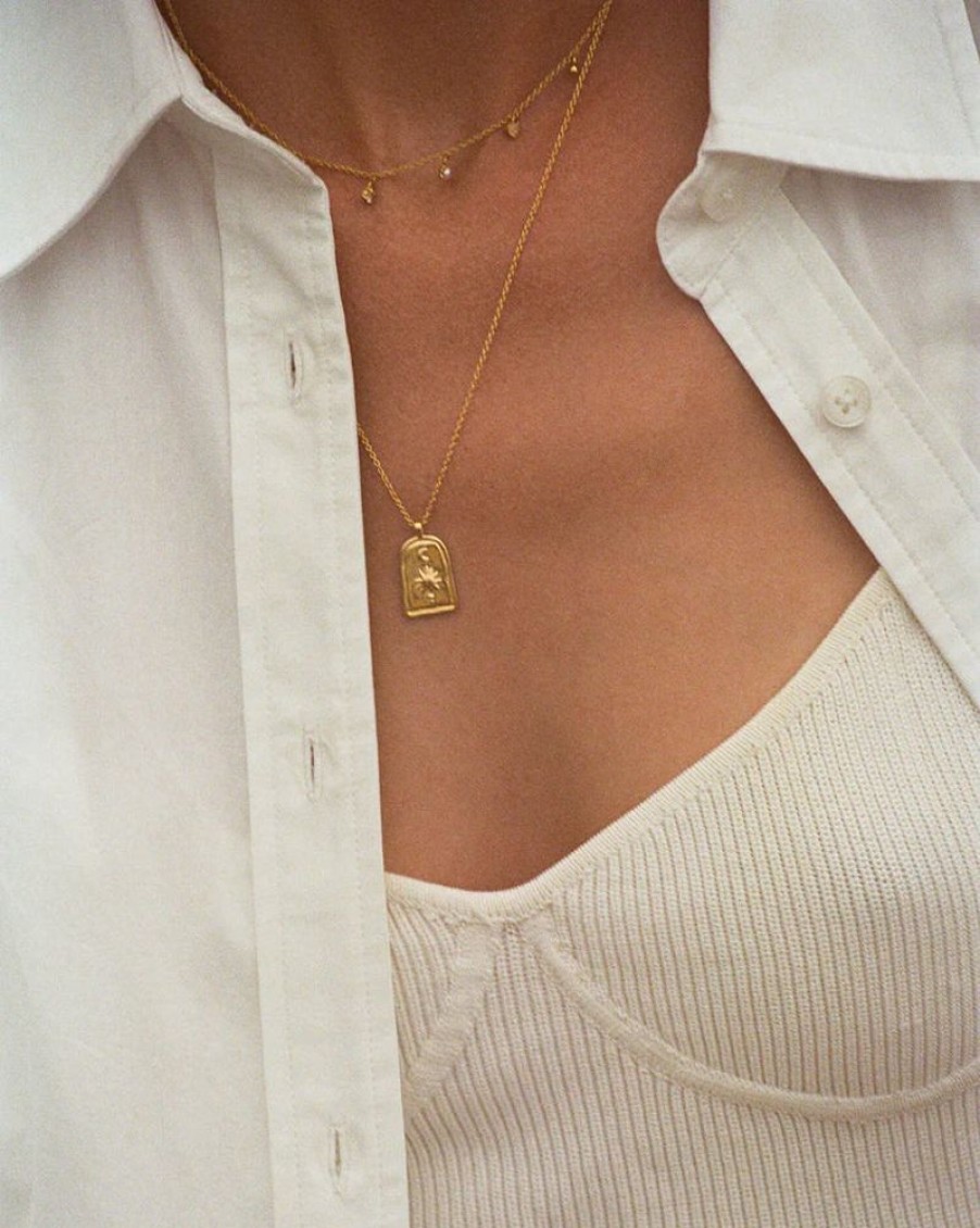 Jewellery KIRSTIN ASH | Eclipse Necklace 18K Gold Plated