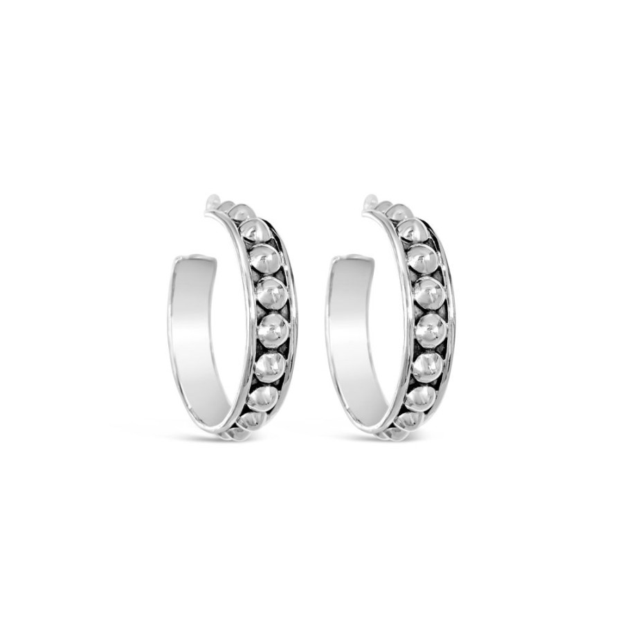 Jewellery ICHU JEWELLERY | Combination Half Ball Hoops